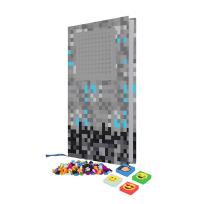 Opakowanie Zeszyt A5 w Linie Kratka z szarym panelem