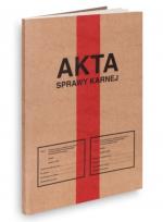 Opakowanie Zeszyt B5 Akta sprawy karnej