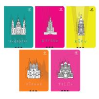 Opakowanie Zeszyt Cities A5 64 KRATKA Z MARGINESEM