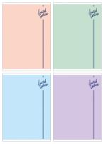 Opakowanie Zeszyt GIMBOO A5 w kratkę 60 kartek mix