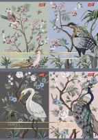 Opakowanie Zeszyt okł.lamin A5 60k krata MAGIC GARDEN