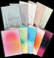 Opakowanie ZESZYT TOP 2000 CITY/GRAD A5 80K 70G L9M MIX linia z marginesem PAKIET 5 SZTUK