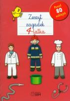 Okładka książki Zeszyt zagadek 4-latka SBM