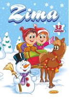 Okładka książki Zima. Kolorowanka