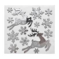 Opakowanie Zimowa dekoracja samoprzylepna