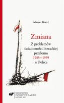 Okładka książki Zmiana. Z problemów świadomości literackiej...