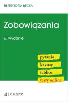 Okładka książki Zobowiązania. Pytania. Kazusy. Tablice. Testy online