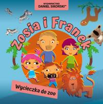 Okładka książki Zosia i Franek. Wycieczka do zoo