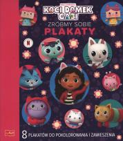 Okładka książki Zróbmy sobie plakaty. Koci Domek Gabi