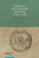 Opakowanie Źródła do dziejów Żmudzi (1522-1648)