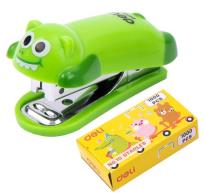 Opakowanie Zszywacz do 15 kartek zszywki 10 krokodyl DELI