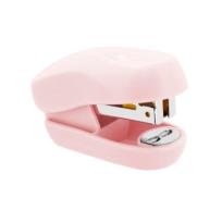 Opakowanie Zszywacz mini pastelowy róż EASY