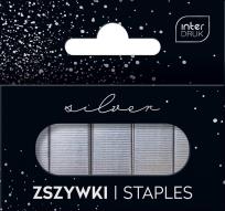 Opakowanie Zszywki 24/6 1000 szt. Silver