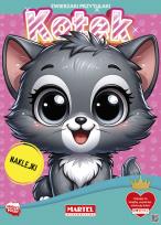 Okładka książki Zwierzaki przytulaki. Kotek z naklejkami