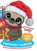 Okładka książki Zwierzakowe kolorowanki Leniwiec Ludwik