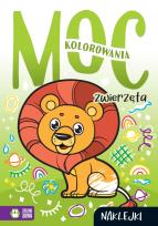 Okładka książki Zwierzęta. Moc kolorowania