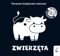 Okładka książki Zwierzęta. Pierwsza książeczka malucha. Książeczki kontrastowe