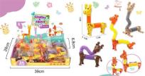 Opakowanie Zwierzęta żyrafa do rozciągania MIX