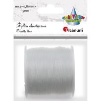 Opakowanie Żyłka silikonowa elastyczna 0,7-0,8mm 50m