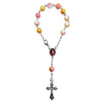 Opakowanie 10-tka różańca rożowa