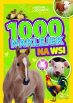 Okładka książki 1000 naklejek. Na wsi. National Geographic Kids