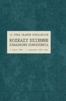 Okładka książki 12 Pułk Ułanów Podolskich. Rozkazy Dzienne Szwadronu Dowodzenia