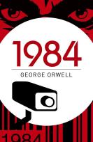 Okładka książki 1984 (Nineteen Eighty-Four) wer. angielska