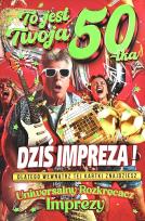 Opakowanie 280 Karnet JCX na 50 urodziny dla mężczyzny z...