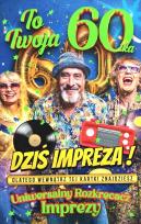 Opakowanie 282 Karnet JCX na 60 urodziny dla mężczyzny z...