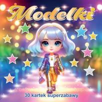 Okładka książki 30 kartek super zabawy. Modelki