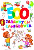 Okładka książki 500 zabawnych łamigłówek