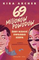 Okładka książki 69 milionów powodów, żeby rzucić swojego szefa. Duże Litery
