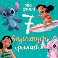 Okładka książki 7 bajecznych opowiastek. Disney Lilo i Stitch