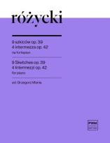 Okładka książki 9 szkiców op. 39 i 4 intermezza op.42