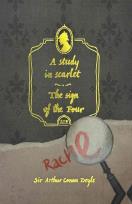 Okładka książki A Study in Scarlet & The Sign of the Four. Wordsworth Collector's Editions wer. angielska