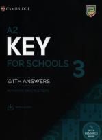 Okładka książki A2 Key for Schools 3 Student's Book with Answers with Digital Pack