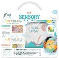 Opakowanie ABC Zestaw sensoryczny DIY świecący słoik