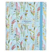 Opakowanie Adresownik Duży Kwiaty i Motyle