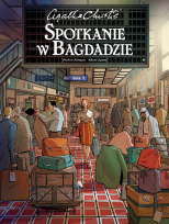 Okładka książki Agatha Christie. Spotkanie w Bagdadzie