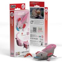 Opakowanie Aksolotl Eugy. Eko Ukladanka 3D