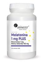 Zdjęcie produktu Aliness Melatonina 1 mg PLUS 100tab