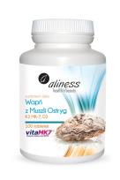 Zdjęcie produktu Aliness Wapń z muszli ostryg z witaminą K2 MK-7 i D3 100 tabl