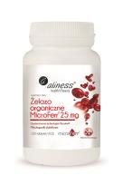 Zdjęcie produktu Aliness Żelazo organiczne MicroFerr® 25mg 100 tabl