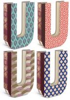 Opakowanie Alphabooks Notatnik litera - U