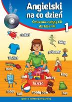 Okładka książki Angielski na co dzień 1 ćw kl. 1-3 SP + CD