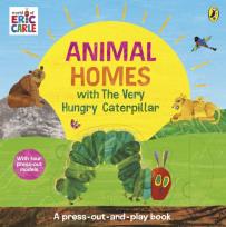 Okładka książki Animal Homes with The Very Hungry Caterpillar. A Press-Out-and-Play Book
