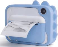 Opakowanie Aparat z drukarką termiczną + karta 32GB, blue