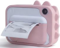 Opakowanie Aparat z drukarką termiczną + karta 32GB, pink