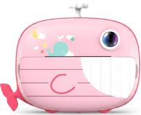 Opakowanie Aparat z drukarką termiczną + karta 32GB, pink