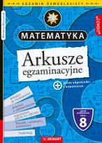 Okładka książki Arkusze egzaminacyjne. Matematyka. Egzamin ósmoklasisty